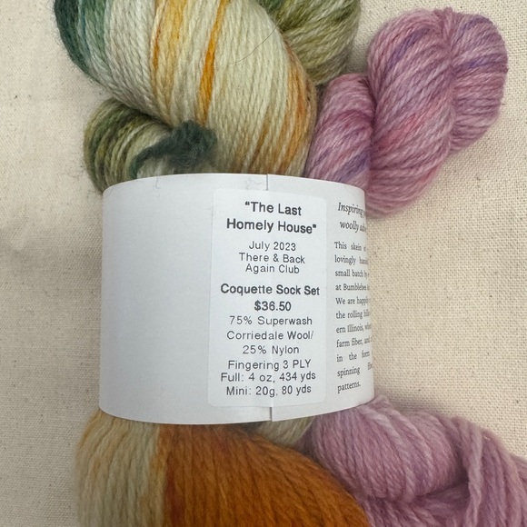 Bumblebee Acres Yarn Sock Set - Picture 2 of 2